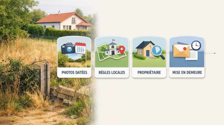 Terrain voisin non entretenu : comment exiger le débroussaillage ?