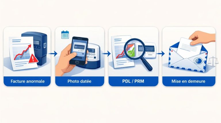 Relevé de compteur erroné : comment faire corriger la facturation ?