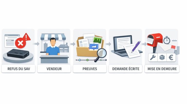 SAV qui refuse la prise en charge : comment contester efficacement ?