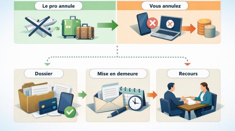 Annulation de voyage : remboursement partiel ou refusé, quels recours ?