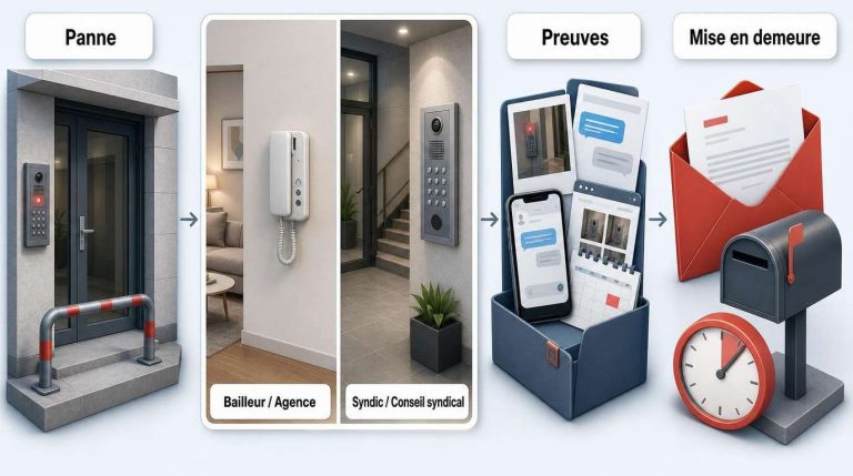 Interphone non réparé malgré plusieurs demandes : comment obtenir la remise en service ?