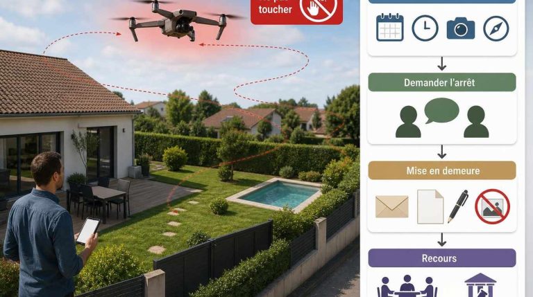 Survol répété de votre jardin par un drone : comment faire cesser l&rsquo;atteinte à la vie privée ?