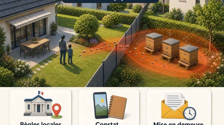 Ruches installées trop près de votre propriété : comment obtenir une mise en sécurité ?