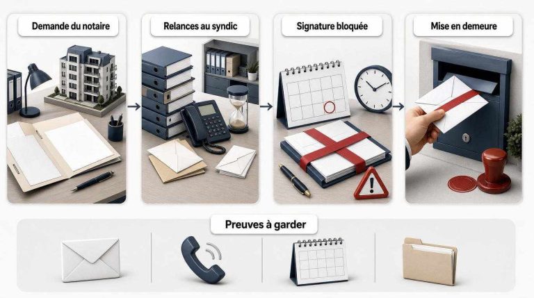 Dossier de vente bloqué par un syndic qui ne fournit pas les pièces : comment agir ?